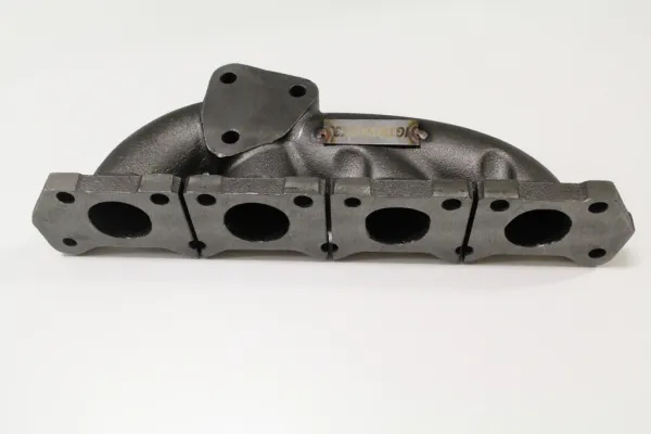 Upgrade turbo manifold 1.8T cast nickel, slotted, K03, K04, A4 A6, with parts certificate according to § 19 abs.3 nr. 4 StVZO - engine installed lengthwise