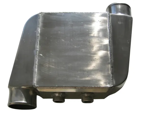 water-cooled intercooler up to 1000hp 89mm connections offset water-cooled
