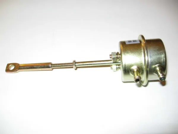 Wastegate / internal pressure can for T3, T3/T60, T3/T4, GT30, GT35 turbocharger 2 connections Opening pressure approx. 0.5 bar