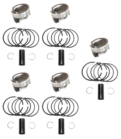 Wieseco forged piston turbo piston Golf VR5 20v 81mm CR 8.5:1 20mm
