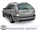 Simons Stainless Steel Duplex Sport Exhaust System 100 mm + 100 mm Round for SAAB 9-3 1.9TiD/1.9TTiD