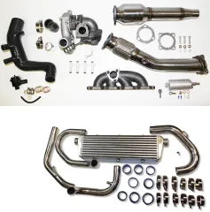 1.8T Quattro upgrade turbo kit for Audi A3, Seat Leon 1M1 up to 300hp plug and play