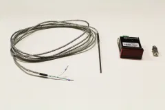 Exhaust gas temperature gauge digital with accessories up to 1200°C 3 meter cable 3mm probe