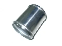Aluminum pipe connector ø 76mm - L 125mm - 1.5mm wall thickness flanged