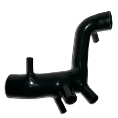Silicone intake hose for Audi A3, Golf 4 1.8T 150-180HP black ø 50mm ID connection to the turbo / WITH clamp set