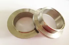 Weld-on ring V-band intake for GTX3071R, GTX3076R, GTX3576R, GTX3582R GEN II V-band stainless steel 60-76mm