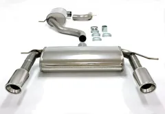 Exhaust system/sport exhaust for Seat Leon 1P 2.0 TFSI TSI Cupra ø 76mm made of stainless steel Duplex with EC approval (registration-free)