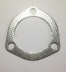 Exhaust gasket 3 hole ø 76mm hole distance measured in the middle 87mm