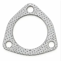 Exhaust gasket, 3 holes, ø 76 mm, hole spacing measured at the center: 88 mm