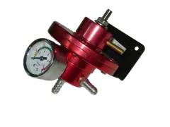 Boost pressure regulator dependent on boost pressure for turbo conversions