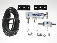 Boost controller / boost pressure regulator mechanical silver / purple