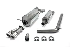 Stainless steel sports exhaust system for Polo GTI 1.4 TSI EC approval