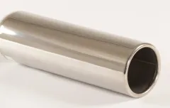 Tailpipe 30 - 70mm round flared stainless steel