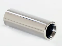 Tailpipe 73 - 100mm round rounded stainless steel