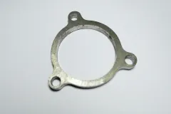 Flange 3 hole stainless steel 9mm thick ø 58mm inner hole dimensions 70x70x70mm