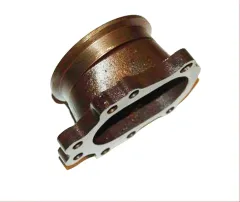 Flange for pants pipe for GT2554R GT2560R GT28R GT28RS GT2871R GT2876R GT3071R GTR-2871 with 63,5mm V-band connection cast iron