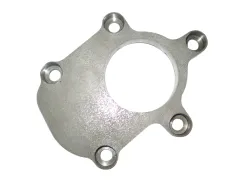 Flange for Y-pipe for GTR-25 GTR-2571 with 49A/R exhaust housing of stainless steel