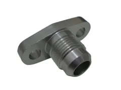 Flange for oil return for ball bearing turbos GT28, GT28RS, GT2871R, GT3071R, GT3076R, GT3582R with D10 external thread