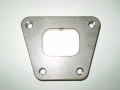 Flange for VW Bus T3 made of V2A with M8 hole drilling