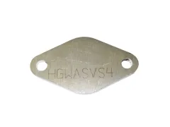 Flange for wastegate 38mm made of steel Closing plate to blind off the wastegate connection