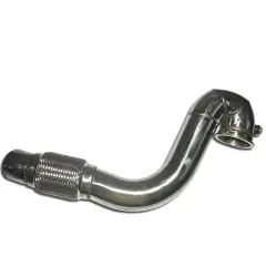 Downpipe for 1.8T engine, ø 76 mm, for GT28xx, for Spa exhaust manifold