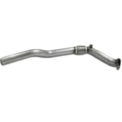 Downpipe for Audi A4, A6 1.8T B5, Passat 1.8T 3B, 3BG, ø 63 mm (2.5"), made of stainless steel, 63.5 mm