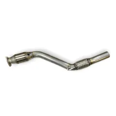 Y-pipe downpipe for Audi A4 A6 1.8T B5, Passat 1.8T 3B 3BG ø 76mm 3" made of stainless steel with 200 cell catalytic converter