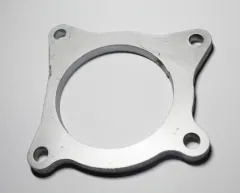 Y-pipe flange 2.0 TFSI made of steel ø 89mm for Audi A3 8P, Seat Leon Cupra R, Golf 5, 6 R GTI