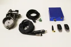 Flap control ø 63,5mm 2,5 electric exhaust flap stainless steel with control