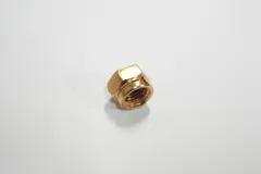 Copper nut M10 nut made of copper with 14 mm width across flats SW