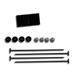 Fan mounting kit mounting material