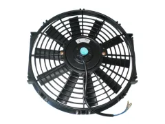 Motorsport fan 12v 80Watt ø 305mm blade ø 275mm depth 65mm suction and blowing