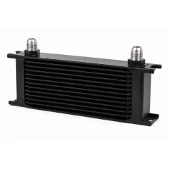 Oil Cooler 13-Row 330x92x50mm - D08 Connections Black