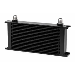 Oil Cooler 25-Row 330x175x50mm - D08 Connections black