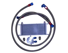 Oil cooler kit complete for Audi/VW 19 row oil cooler kit