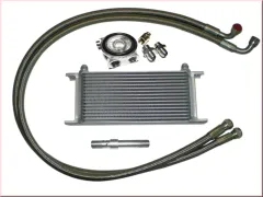 Oil cooler kit VR6 complete with 19 row oil cooler with thermostat