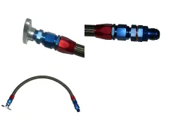 Oil return line approx. 50cm D10 connections straight plain bearing turbos