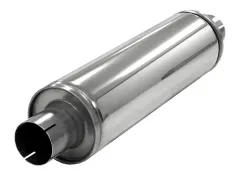Silencer universal Simons ø 63,5mm 2,5" round 125mm L 420mm stainless steel