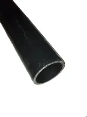 Silicone hose, 65 mm outer diameter, 1 meter, black, 4-ply, 5 mm wall thickness