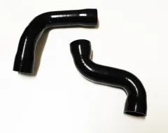Silicone hose kit for Audi S3 TT 2 boost pressure hoses behind the headlights black