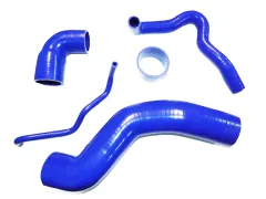 Silicone hose kit for Audi TT A3 8L 1.8T for charge air compressed air 5-pcs. blue