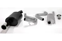 Simons aluminized steel sports exhaust for Ford Mondeo MK 1