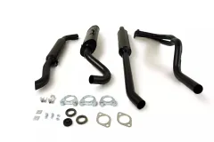 Simons Aluminized sports exhaust system 50.8 mm for SAAB 99 2.0 with double flange