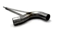 Simons Stainless steel racepipe center silencer replacement pipe 63.5 mm for Audi A4 (B5) 2WD sedan/avant/station wagon