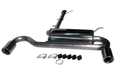 Simons Stainless steel sports exhaust Duplex 100 mm + 100 mm for Mazda MX-5, Miata Coupe & Convertible
