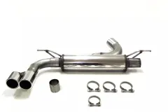Simons stainless steel sports exhaust system 2x 80 mm for BMW F32 420D
