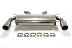 Simons stainless steel sports exhaust system duplex 100 mm for BMW E90 335i