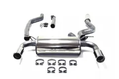 Simons stainless steel sports exhaust system Duplex 90 mm for BMW F30 320i, 328i
