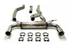 Simons stainless steel sports exhaust system Duplex 90 mm for BMW F32 420D