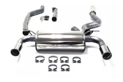 Simons stainless steel sports exhaust system Duplex 90 mm for BMW F34 GT 320i